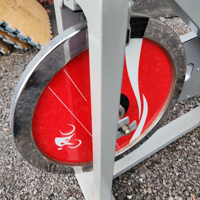 Sunny bike Exercise bicycle pedaling machine red gray - photo 4