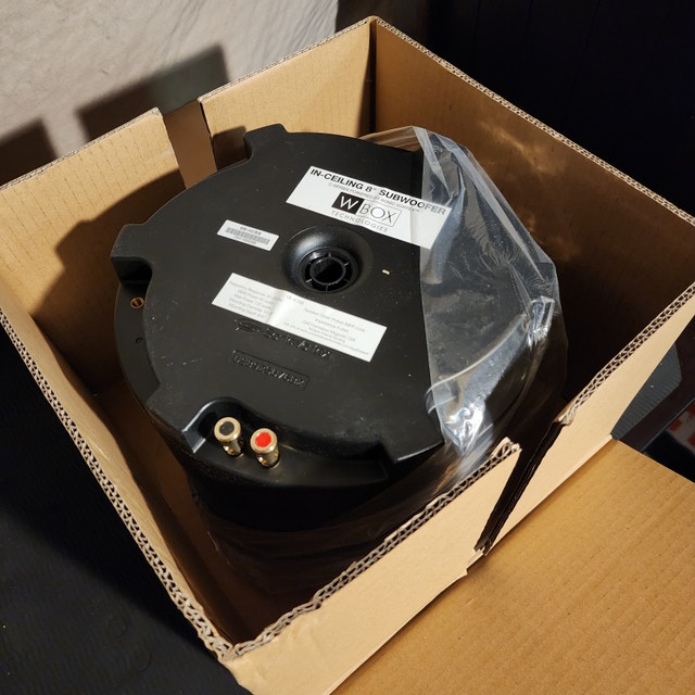2 x 8'' Subwoofer Sonic Vortex In-Ceiling