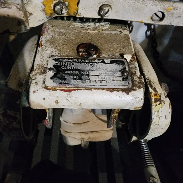 Clinton Model J Engine Vintage Boat Motor - photo 5