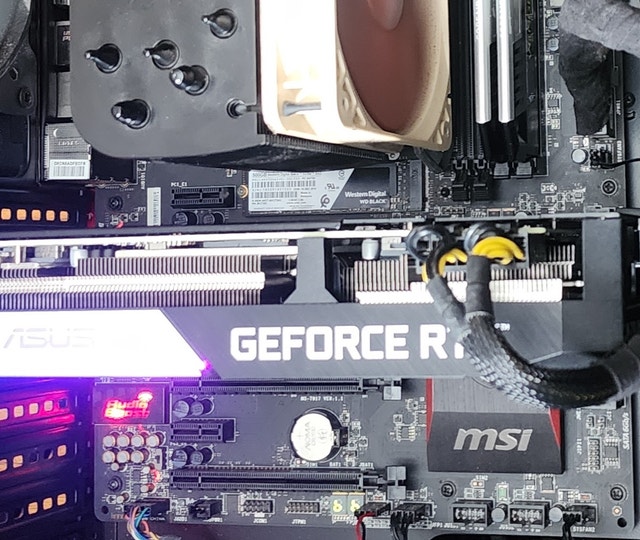 MSI z97 Gaming PC: Intel i7, RTX 3070, 16GB RAM, 512GB M.2 - photo 2