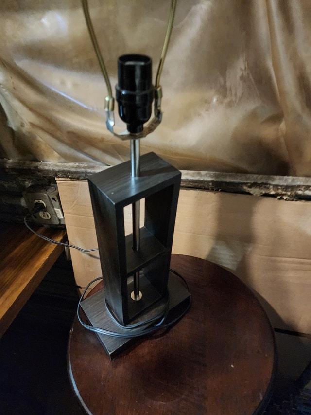 Wood Shelf Lamp for Table/Desk - Indoor Lighting - photo 3