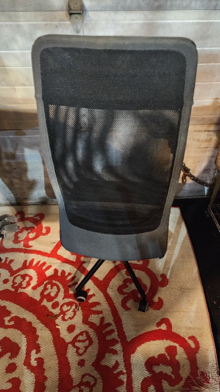 Large Office Chair Black Hi Back Rolling - photo 5