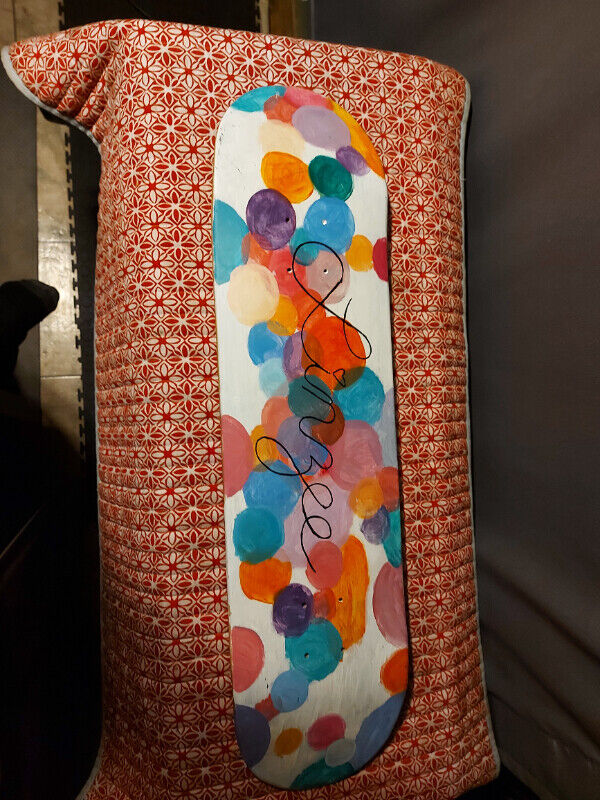 Painted Skateboard Deck - photo 2