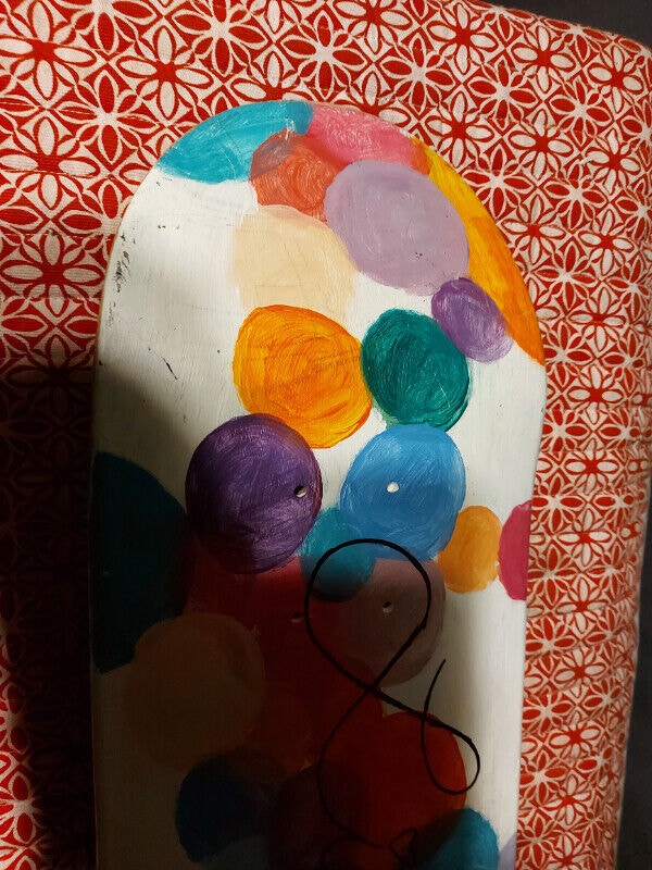 Painted Skateboard Deck - photo 3