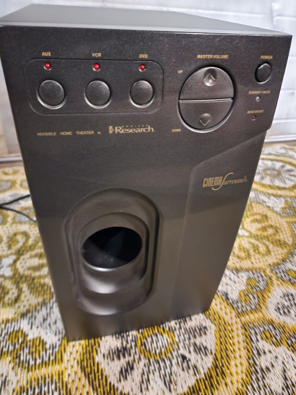 Active Powered Subwoofer with Input Selector - photo 3