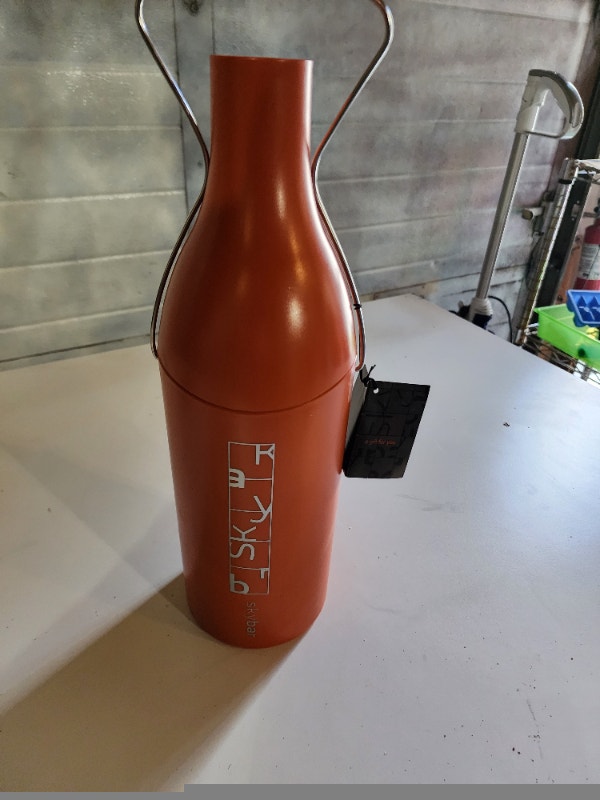 Orange Insulated Wine Cooler Hard Shell - photo 2