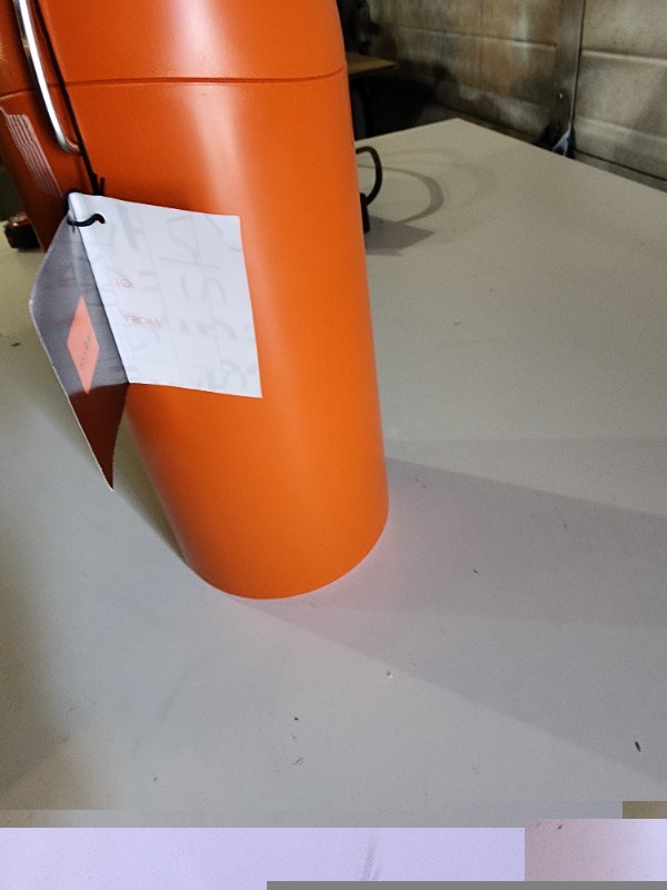 Orange Insulated Wine Cooler Hard Shell - photo 3