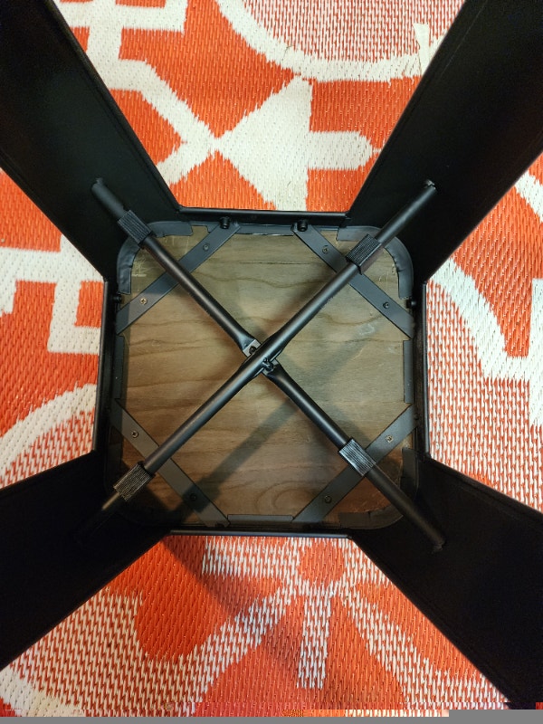 Wood Bar Stool Blantons Single Barrel Bourbon Brown Black - photo 2
