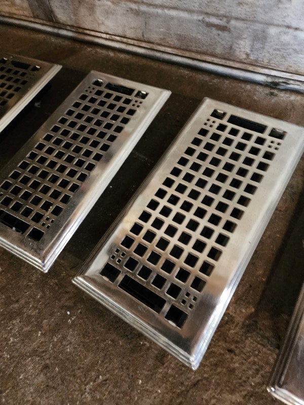 4 Rectangular Floor Duct Register Covers - photo 3