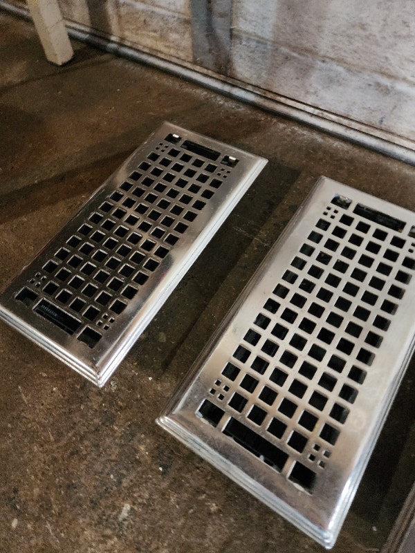 4 Rectangular Floor Duct Register Covers - photo 4