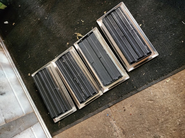4 Rectangular Floor Duct Register Covers - photo 5