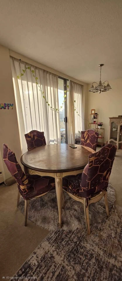 Extendable dining table + free chairs - photo 2