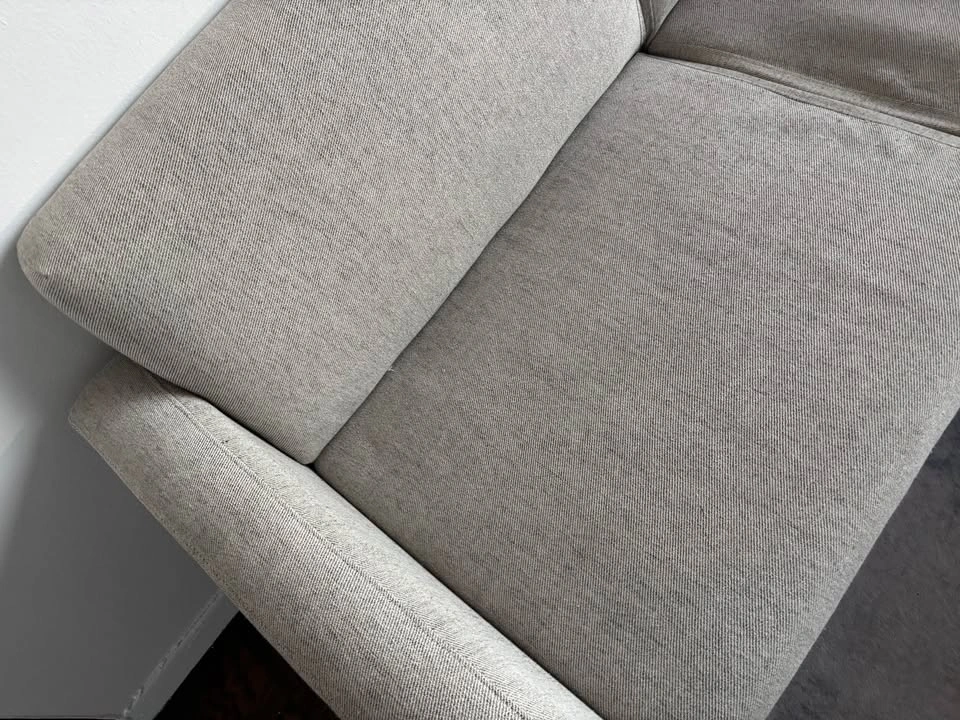 [MOVE OUT SALE] West elm Oliver 72" Sofa, Twill, Dove, Light Wal - photo 2