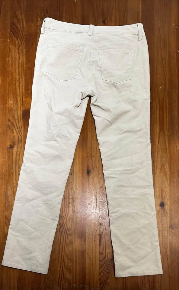 Loft Cream Corduroy Pants 30x28 - photo 2