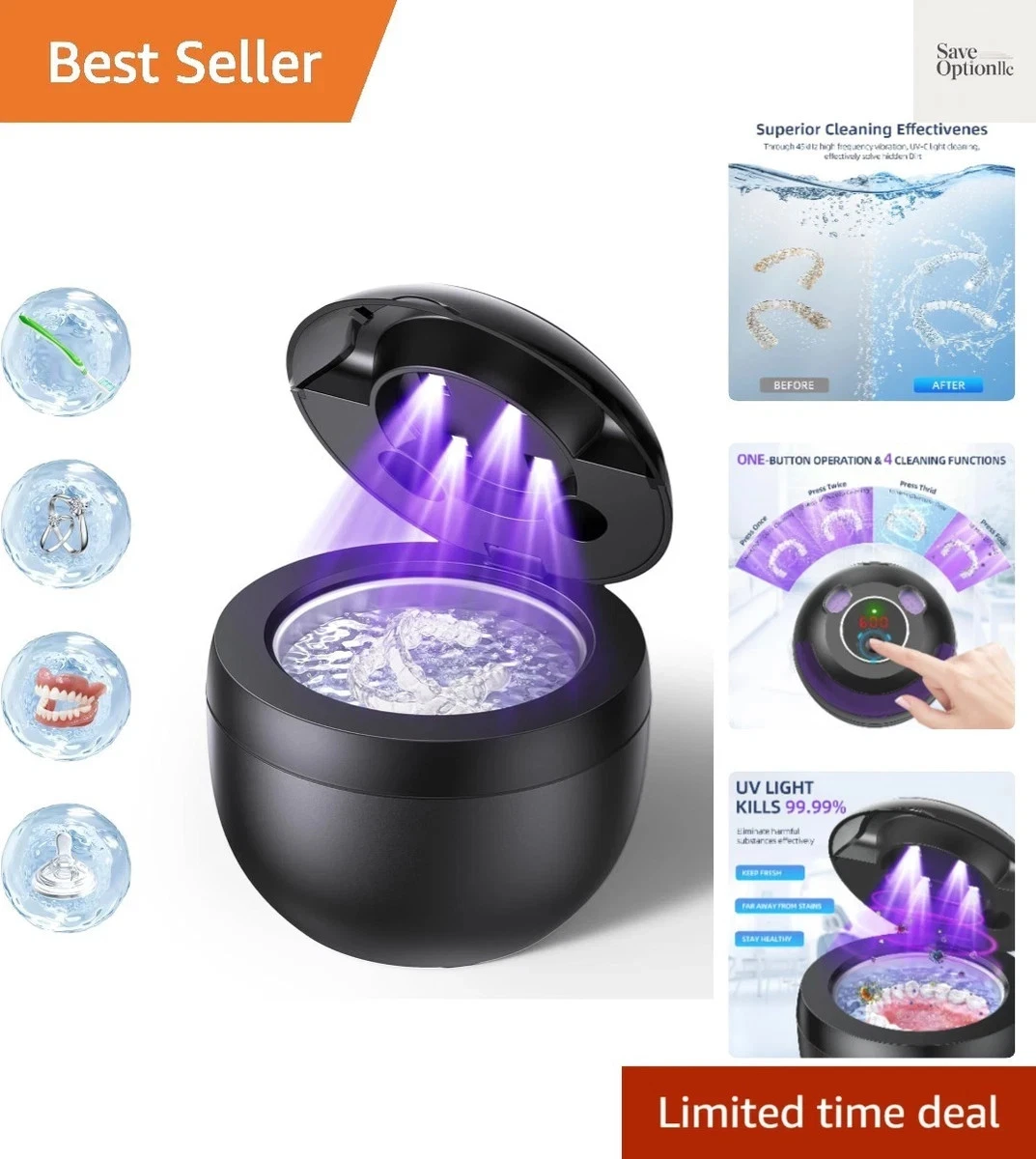 Ultrasonic Retainer & Denture Cleaner Machine - photo 2