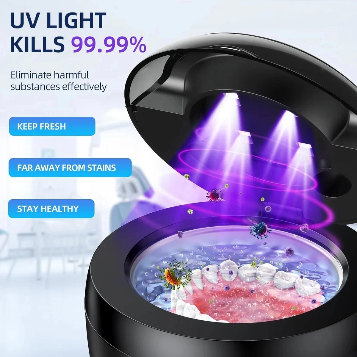 Ultrasonic Retainer & Denture Cleaner Machine - photo 5