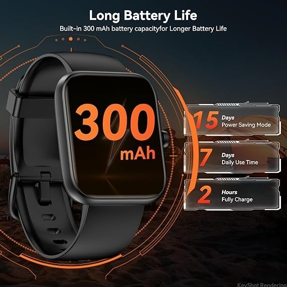 2025 Smart Watch Men/Women Waterproof Bluetooth iPhone Samsung B - photo 2