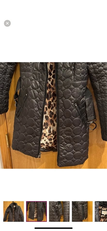Laundry By Shelli Segal Black Quilted Puffer Jacket - photo 2