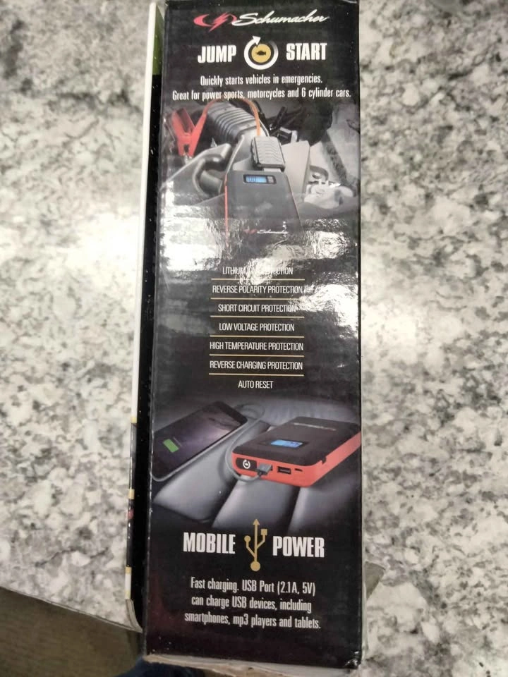 Schumacher Jump Starter Plus Power Pack 600A - photo 2
