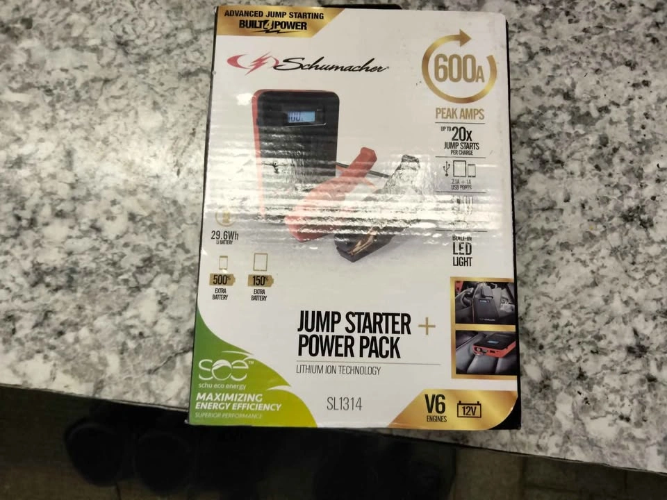 Schumacher Jump Starter Plus Power Pack 600A - photo 4