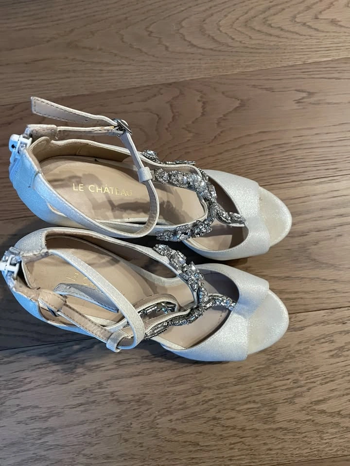Le Chateau Sparkle/Pearl Heels - US 7 - photo 3