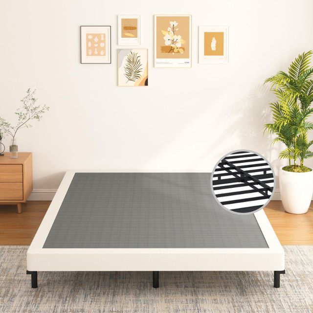 NEW Vaciwe Full/Double Metal Box Spring & Cover