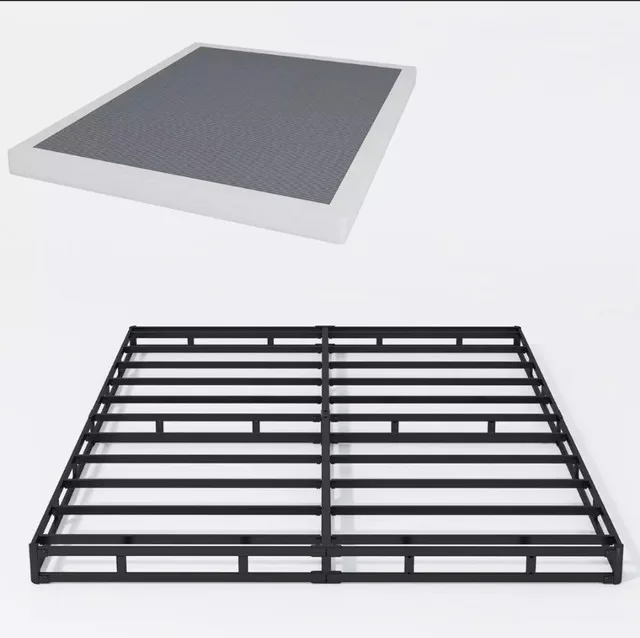 NEW Vaciwe Full/Double Metal Box Spring & Cover image indicator(6)