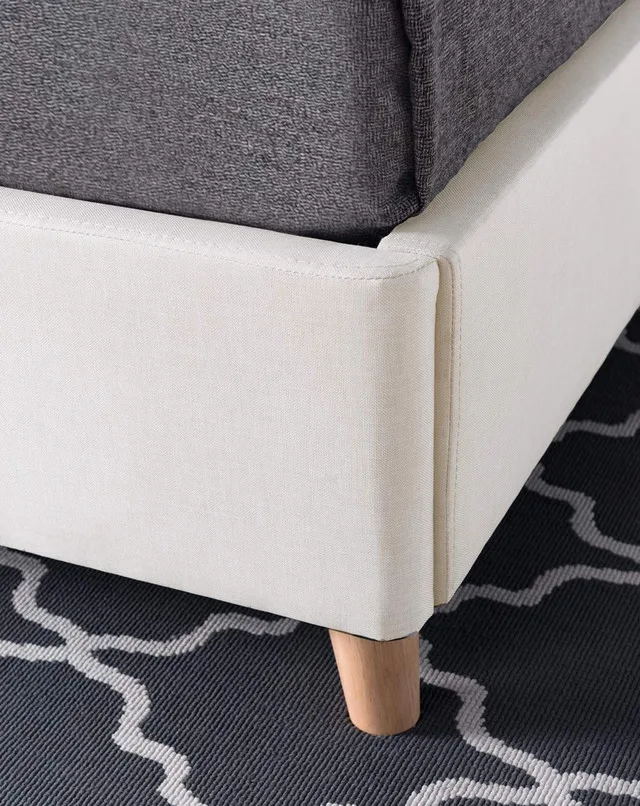 Queen Upholstered Foundation Bed NEW image indicator(5)