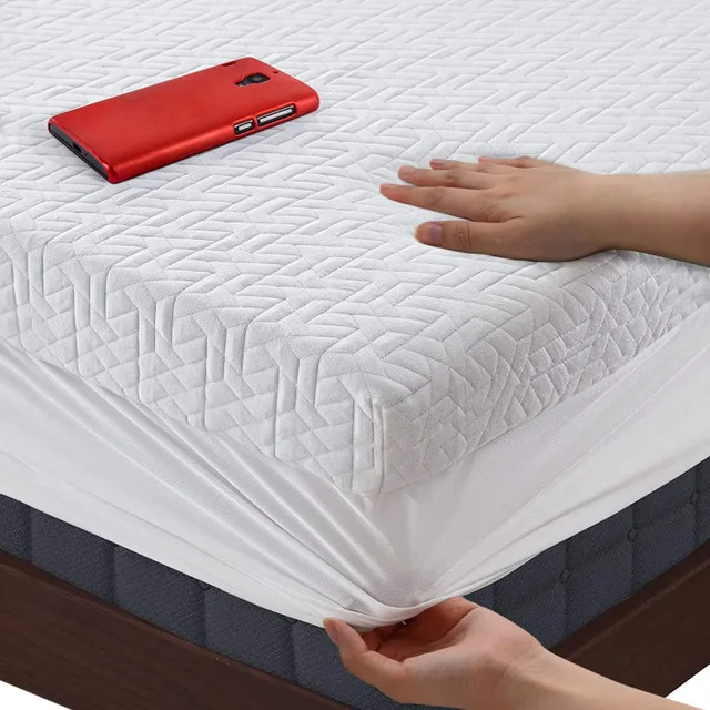 BedLuxury King Gel Memory Foam Mattress Topper NEW image indicator(4)