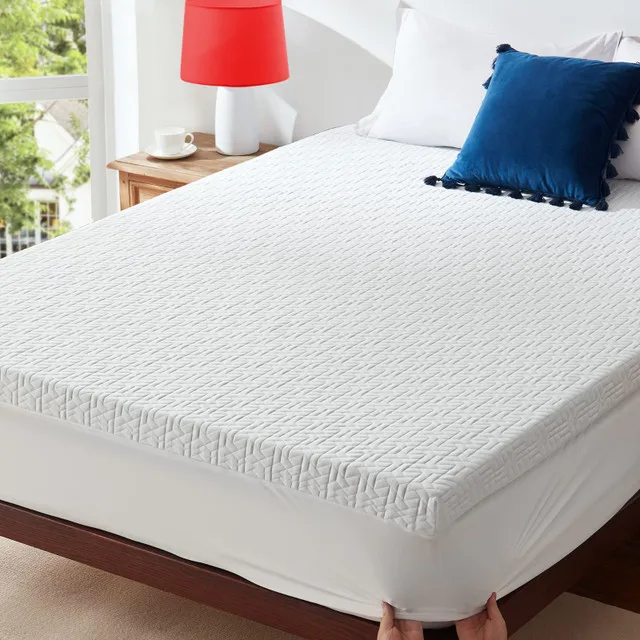 BedLuxury King Gel Memory Foam Mattress Topper NEW image indicator(6)