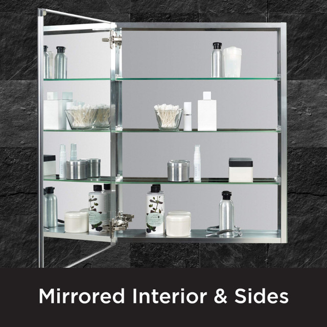 BRAND NEW Zenith 24" x 30" Aluminum Medicine Cabinet - photo 2