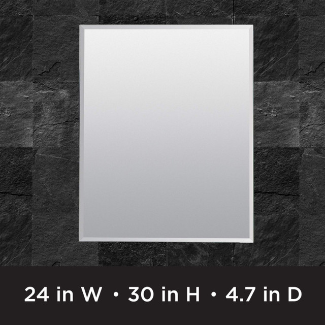 BRAND NEW Zenith 24" x 30" Aluminum Medicine Cabinet - photo 5