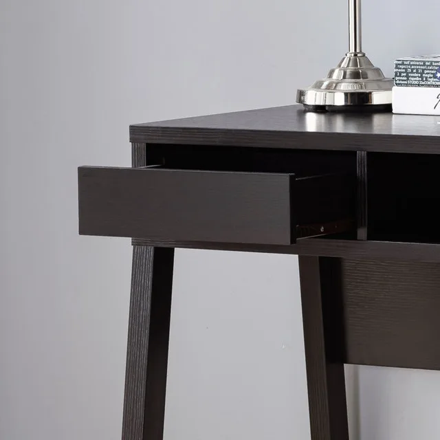 Red Cocao 47 Inch Computer Desk with Storage and Drawer NEW image indicator(4)