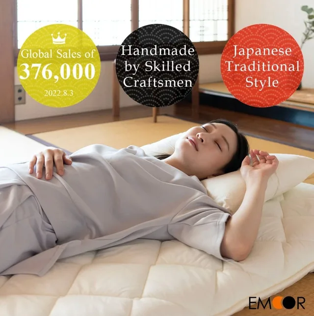 EMOOR King Size Japanese Foldable Floor Mattress NEW image indicator(3)