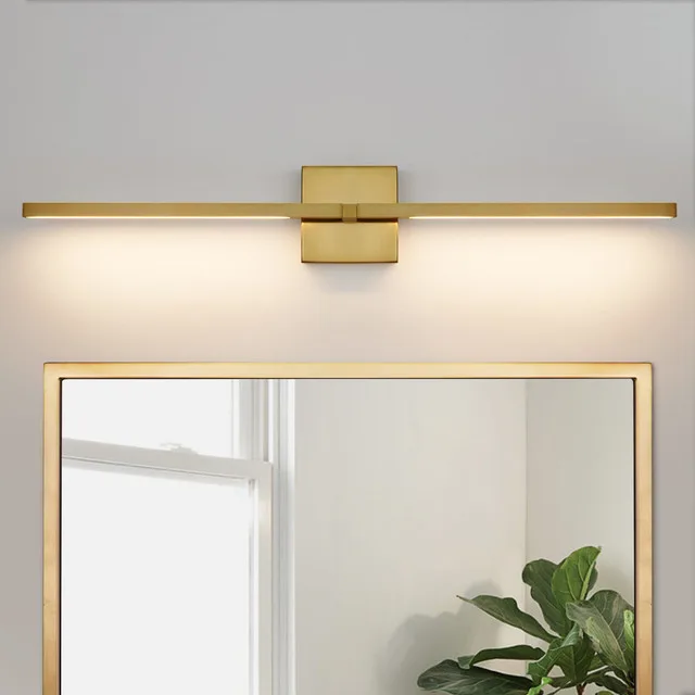 BRAND NEW Jaiman 30" LED Light Gold Bathroom Bar