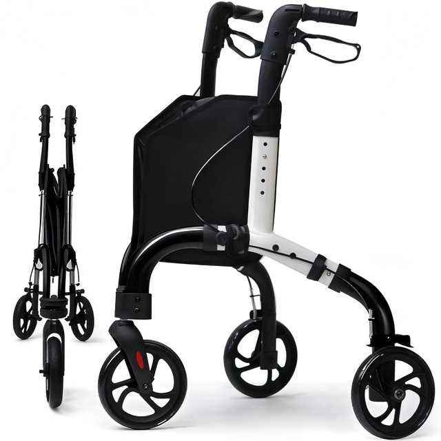Retaoldth 3 Wheel Lightweight Rollator Walker BRAND NEW