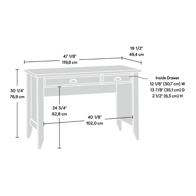 NEW Sauder Shoal Creek Computer Office Desk - photo 3