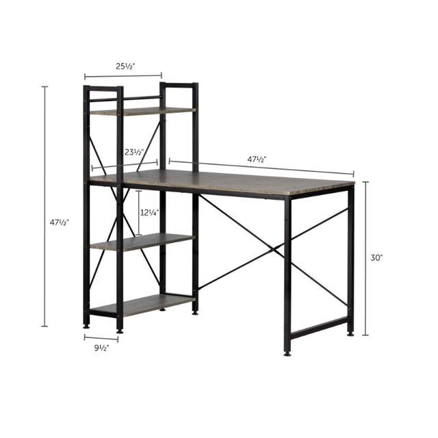 NEW South Shore Furniture Evane 48 Inch Desk - photo 3