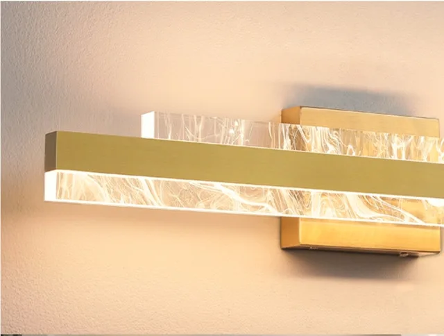 NEW HAHZT 24 inch Brushed Gold 28W LED Vanity Light image indicator(5)