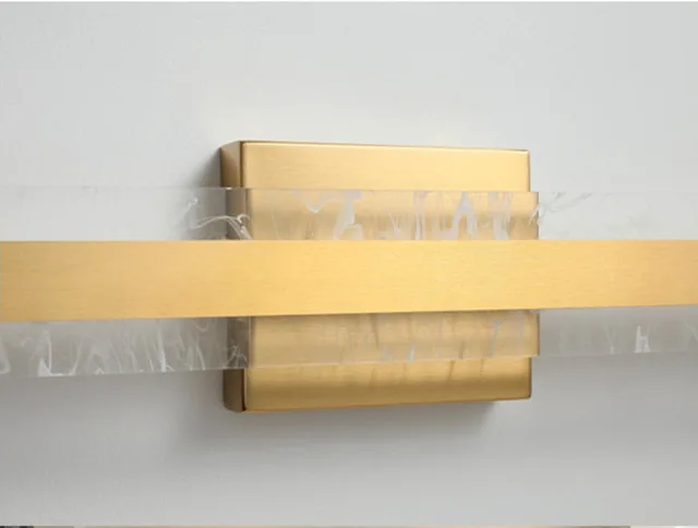 NEW HAHZT 24 inch Brushed Gold 28W LED Vanity Light image indicator(6)