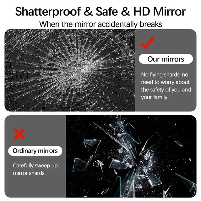 Niccy 30"x22" Gold Frame LED Bathroom Mirror BRAND NEW image indicator(6)