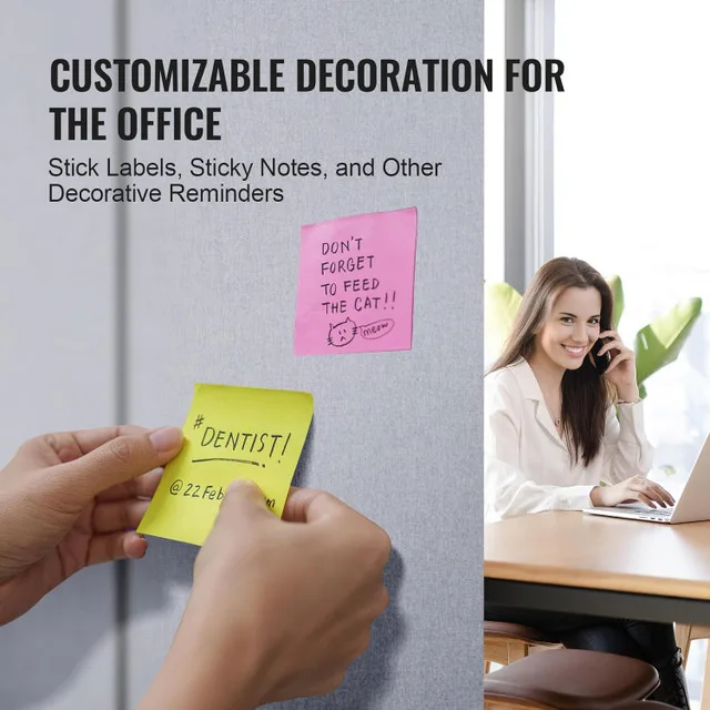 VEVOR 72 x 65 Inch 3 Panels Soundproof Folding Room image indicator(4)