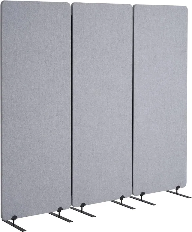 VEVOR 72 x 65 Inch 3 Panels Soundproof Folding Room image indicator(9)