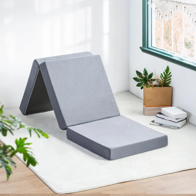 Olee Sleep 4 Inch Folding Memory Foam Mattress NEW thumbnail