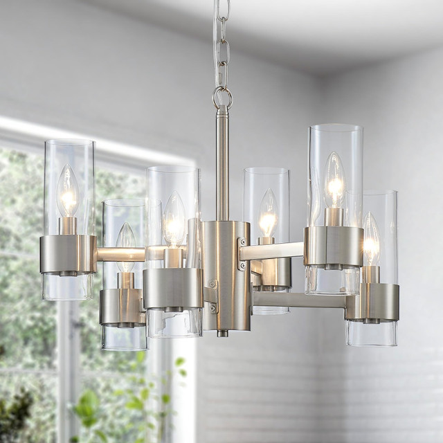 WUZUPS Industrial Chandelier 6-Light BRAND NEW