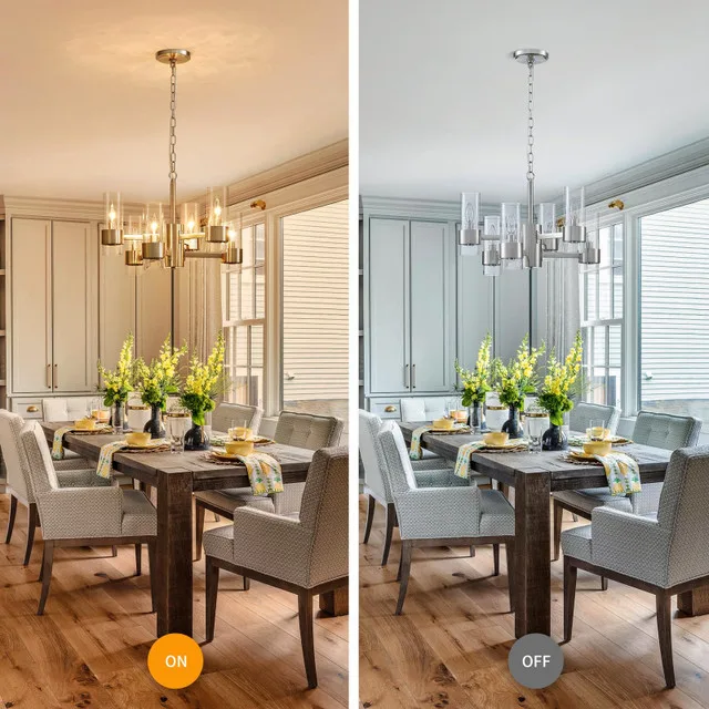 WUZUPS Industrial Chandelier 6-Light BRAND NEW image indicator(4)