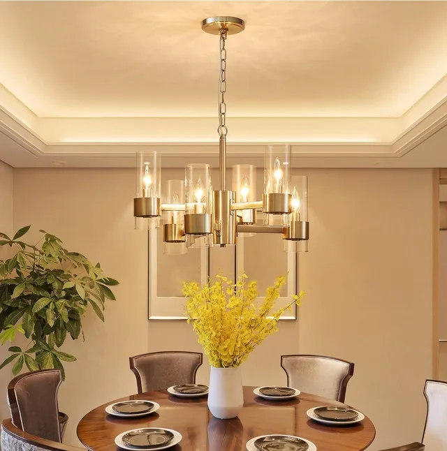 WUZUPS Industrial Chandelier 6-Light BRAND NEW image indicator(8)