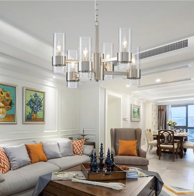 WUZUPS Industrial Chandelier 6-Light BRAND NEW image indicator(9)