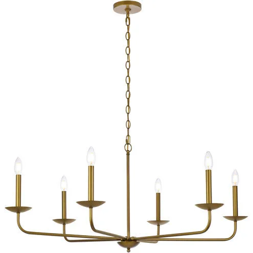NEW Living District Brass Pendant Ceiling Light thumbnail
