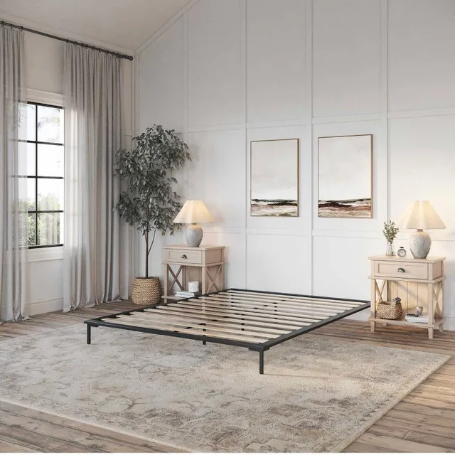 NEW Classic Brands King Metal Bed Frame image indicator(2)